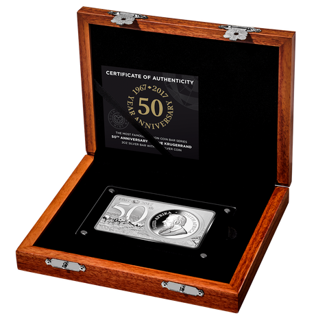 2017 2 Oz 50è Anni. Krugerrand