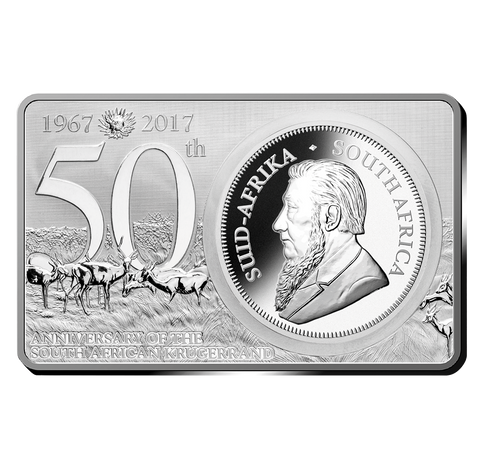 2017 2 Oz 50è Anni. Krugerrand