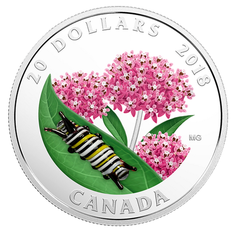 2018 $20 The Monarch Caterpillar