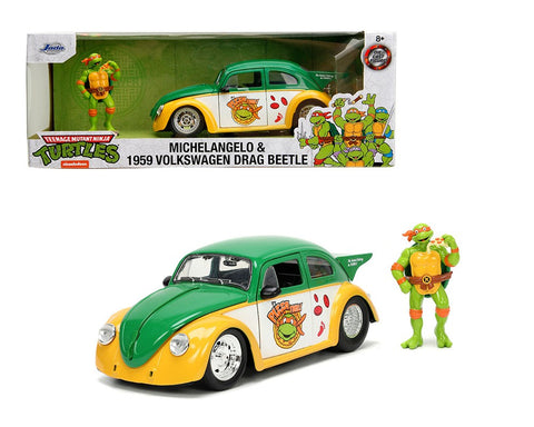 TMNT Michelangelo&1959 Drag Beetle