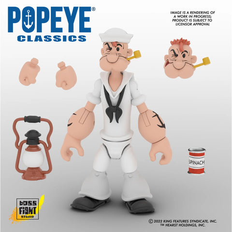 Popeye Classic - Popeye White