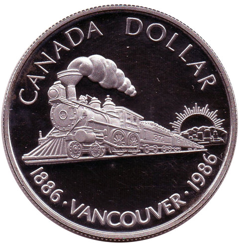 1986 1$ PR 100e De Vancouver