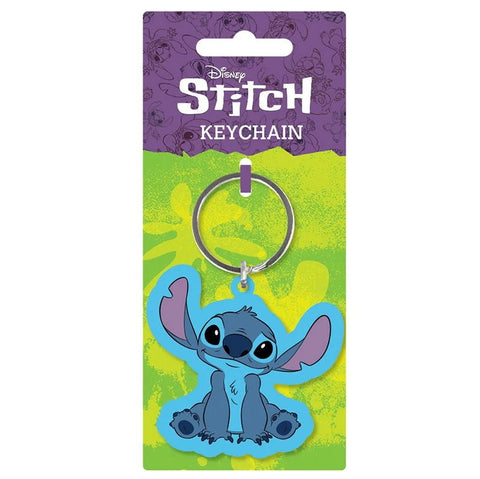 Porte-Clés Stitch En Caoutchou
