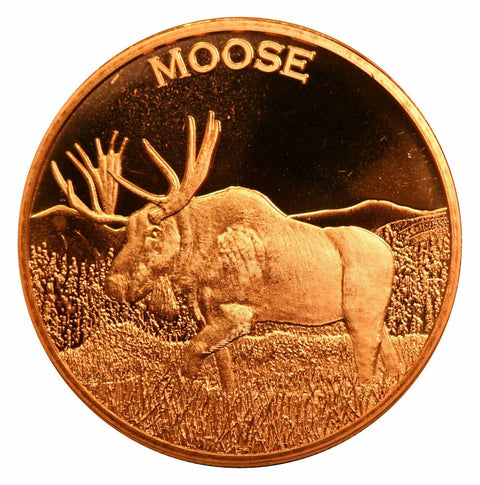 1Oz En Cuivre-Moose