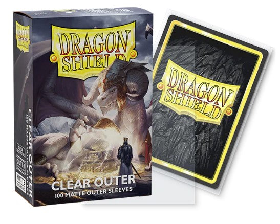 Dragon Shield Standard Sleeves Extérieures Transparentes