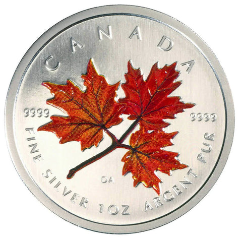 2001 5$ Feuille D'Érable