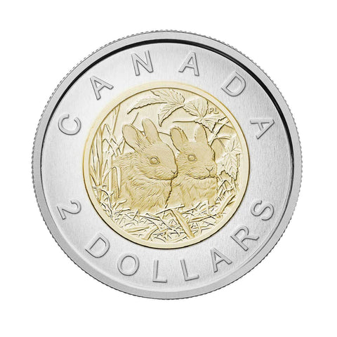 2014 Ensemble Spécimen 2$ Bébé Animaux