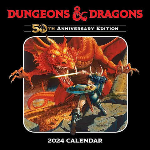 Calendrier 2024 - Dungeons & Dragons