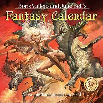 Calendrier 2024 - Boris Vallejo & Julie Bell