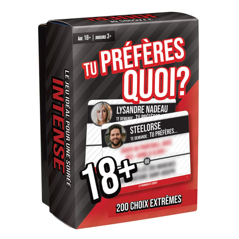 Tu Préfère Quoi? 18+