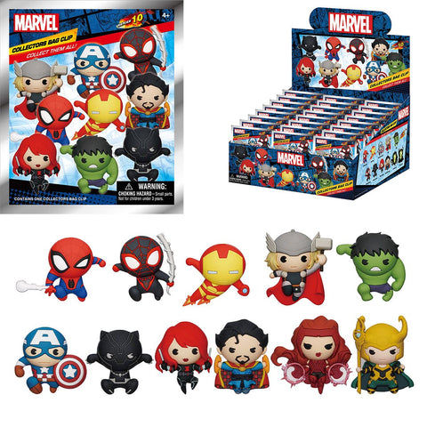 Porte-Clé Aléatoire Marvel Série 10