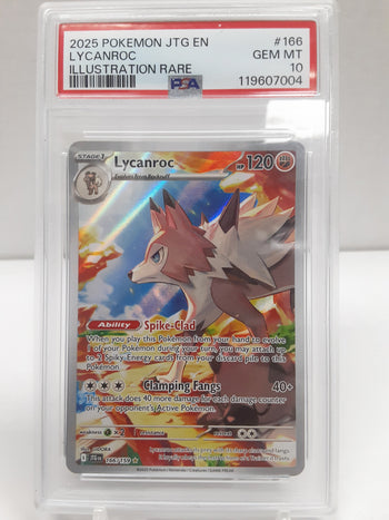 PSA Lycanroc 166/159 - Gem 10