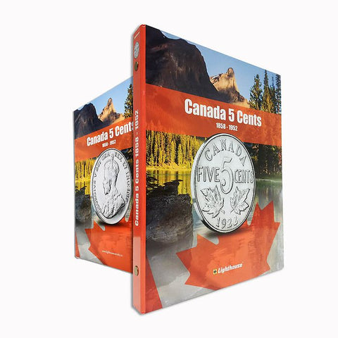 Vista Canada 5¢ 1858-1952