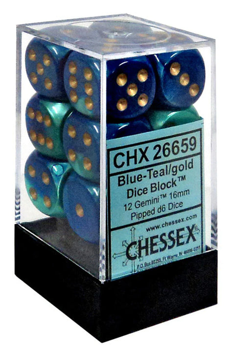 12 D6 Gemini Bleu-Or