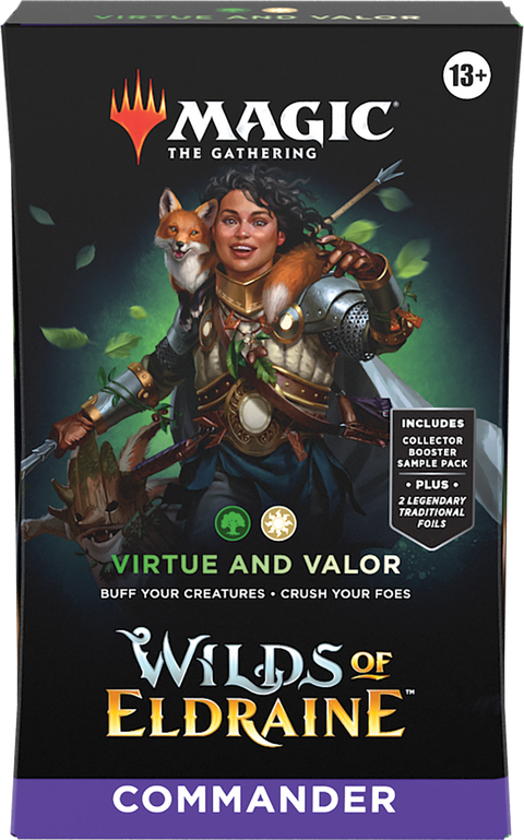 Wilds Of Eldraine Commander Virtue And Valor
