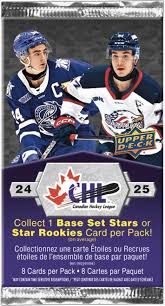 2024-25 UD CHL Hockey Paquet