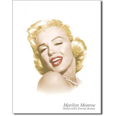 Enseigne Metal Marilyn Eternal