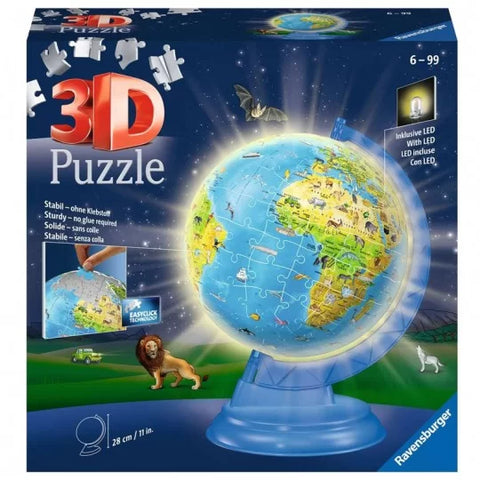 PZ 3D Globe Terrestre Nuit