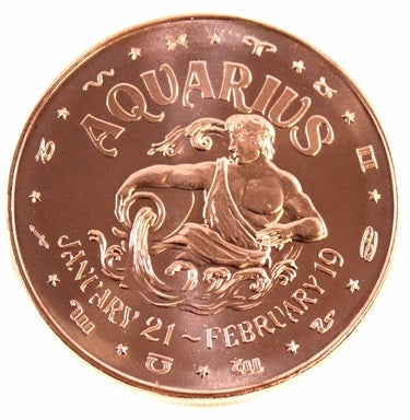 1 Oz Copper-Aquarius