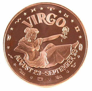 1 Oz Copper-Virgo