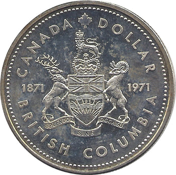 1971 $1 SP British Columbia Centennial