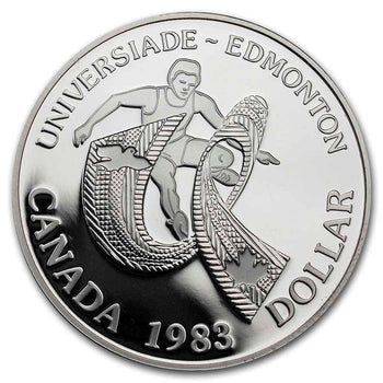 1983 1$ PR Jeux Mondiaux