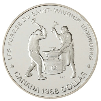 1988 1$ SP Fonderie St-Maurice