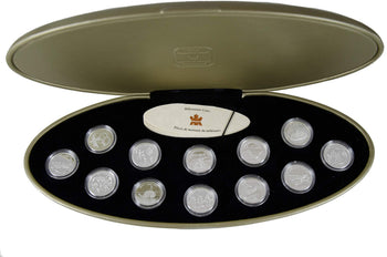 1999 Ensemble 25¢ En Argent (12)
