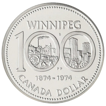 1974 1$ Winnipeg Nickel
