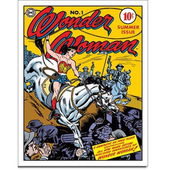 Enseigne Metal Wonder Woman 1