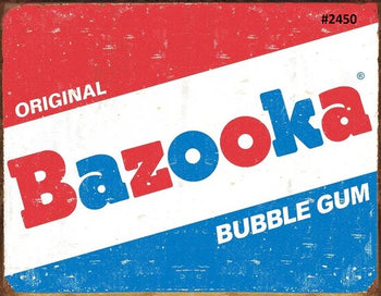 Enseigne Metal Bazooka