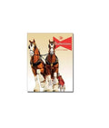 Enseigne Metal Budweiser
