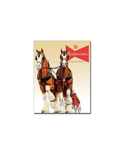 Budweiser Metal Sign