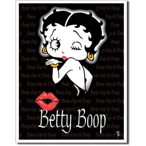 Betty Boop Metal Sign 