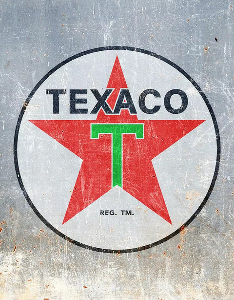 Texaco Metal Sign