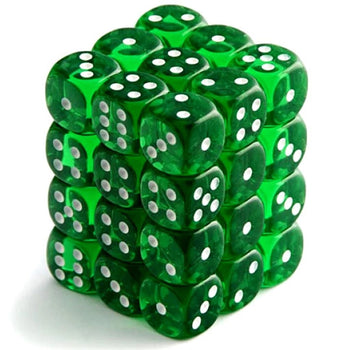 36 D6 Transparent Vert