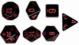 7D Opaque Noir/Rouge