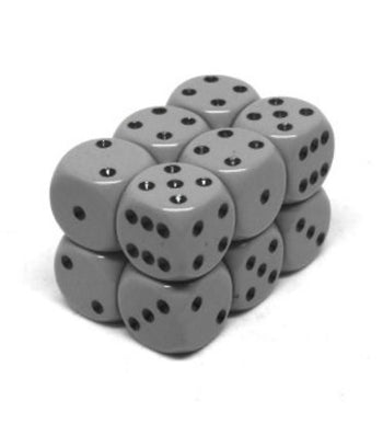 12 D6 Opaque Gris