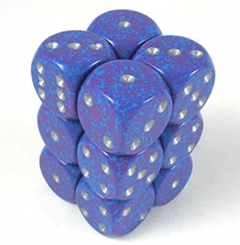 12 D6 Tachete Tetra/Argent