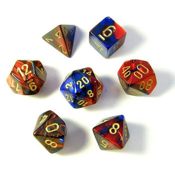 7D Gemini Bleu-Rouge/Or