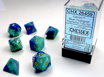 7D Gemini Teal-Gold