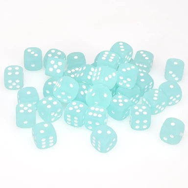 36 D6 Frosted Teal/White