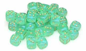 36 D6 Borealis Vert Pale/Or