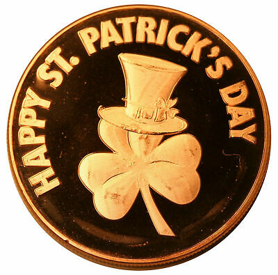 1 Oz Copper-St. Patrick Day