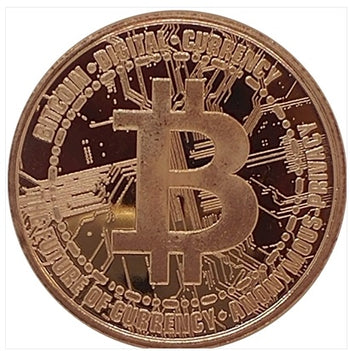 1 Oz En Cuivre-Bitcoin
