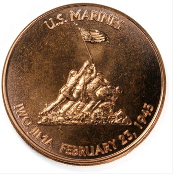 1 Oz En Cuivre-US Marine