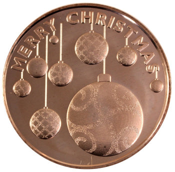 1 Oz En Cuivre-Xmas Ornaments
