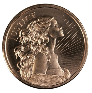 1 Oz En Cuivre-Justice