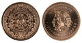 1 Oz En Cuivre-Aztec Calendar