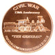 1 Oz En Cuivre-Civil War The General